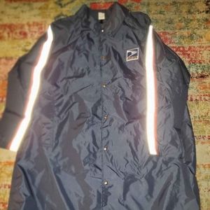 Usps Rain Jacket Trench Coat 
